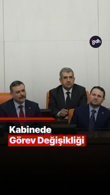Kabinede görev değişikliği