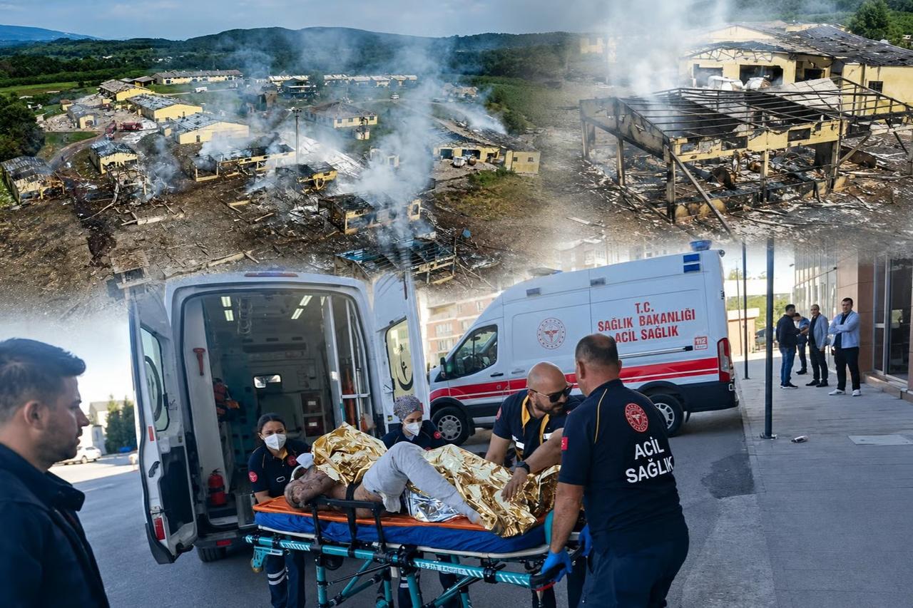 Niğde'de havai fişek fabrikasında patlama
