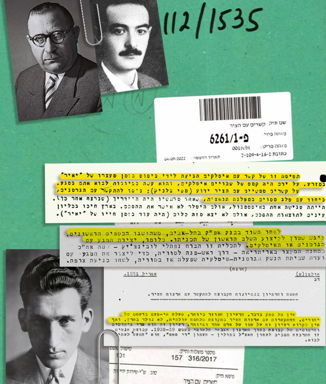 Nazi Almanyası ile gizli yazışmalar - Haaretz