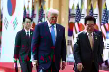 Trump'tan Güney Kore ziyaretinde nükleer denizaltı açıklaması