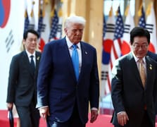 Trump'tan Güney Kore ziyaretinde nükleer denizaltı açıklaması