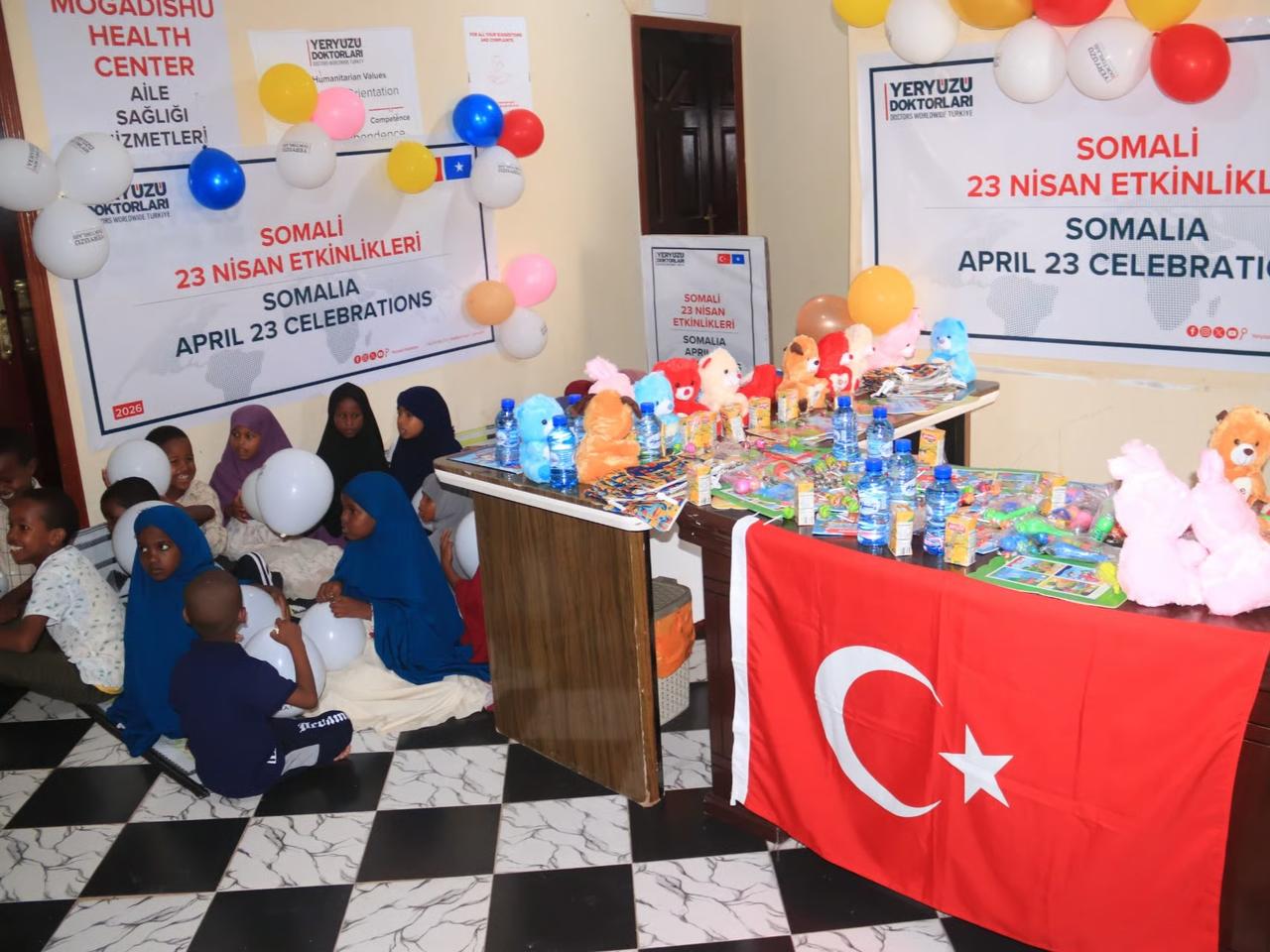 Yeryüzü Doktorları 23 Nisan'da kıtaları aştı
