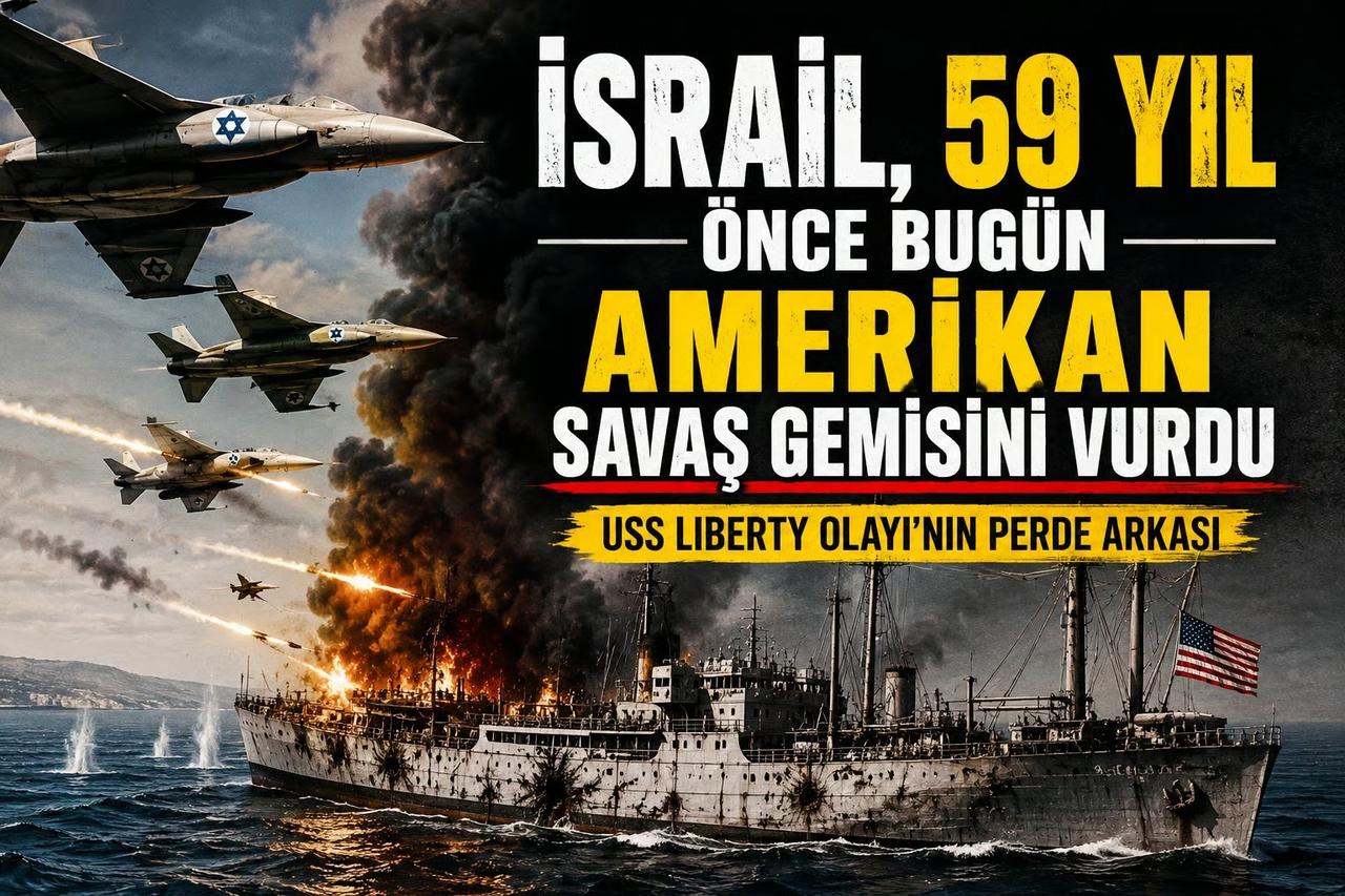 İsrail 59 yıl önce bugün bir Amerikan savaş gemisini vurmuştu