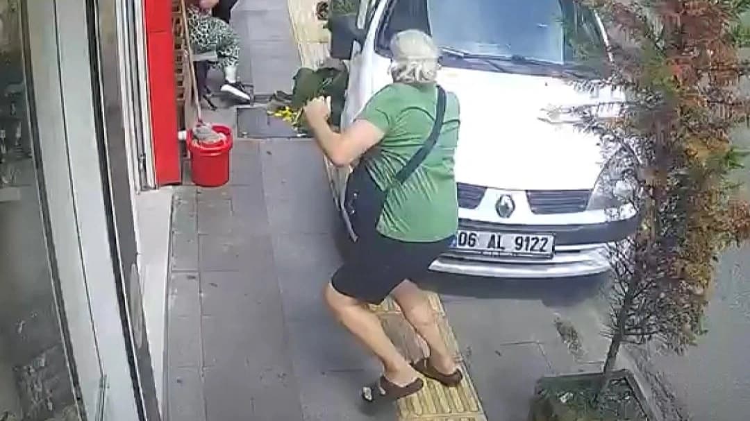 El freni çekilmedi, ezilmekten saniyelerle kurtuldu