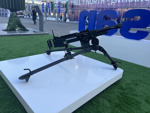 ASELSAN Konya, özgün otomatik bomba atarını yurt dışında ilk kez sergiledi