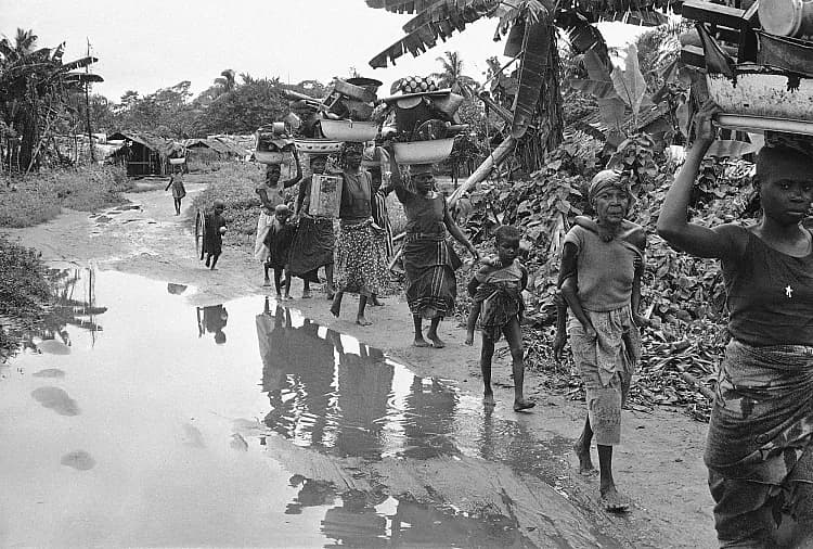 Biafra'daki bölge halkı çatışmalardan kaçmıştı - AP
