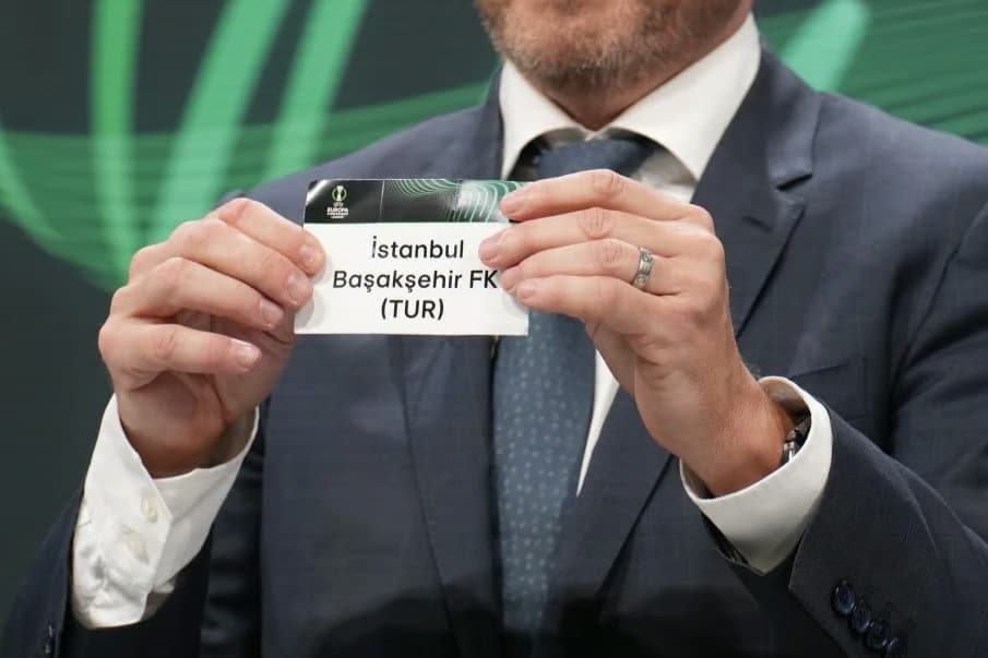 Başakşehir'in Konferans Ligi'ndeki rakibi netleşti