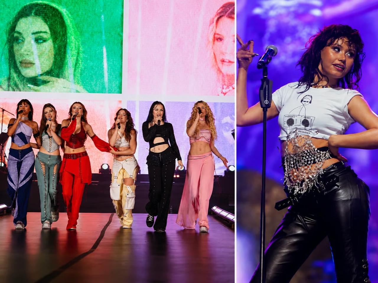 Manifest konserinde korku dolu anlar! Sahnede fenalaştı