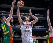 A Milli Erkek Basketbol Takımı, FIBA Avrupa Şampiyonası hazırlıklarında Litvanya'yı mağlup etti