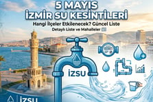 İZSU kesintiler listesi | İzmir'de su kesintisi var mı, nerelerde, ne zaman düzelecek?