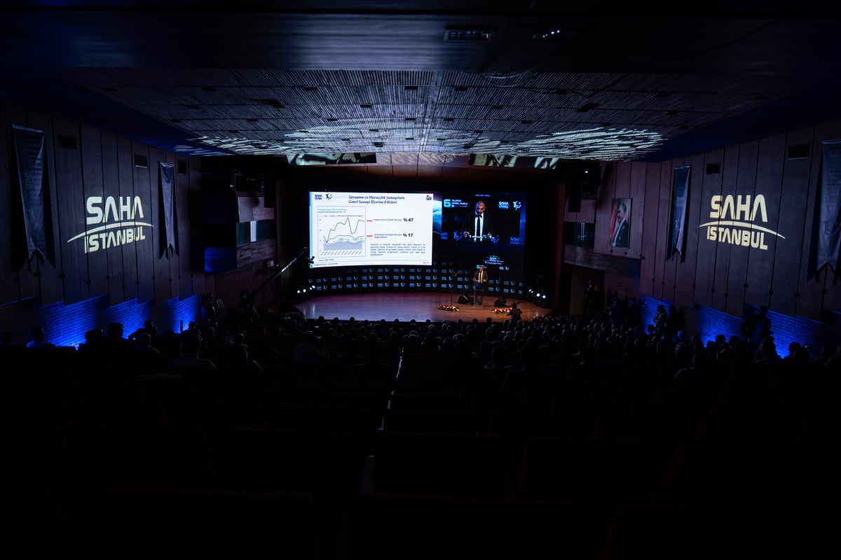 SAHA İstanbul Yönetim Kurulu Başkanı Haluk Bayraktar'ın konuşması