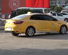 2 hafta önce ceza evinden çıkan şahıs gasbettiği taksi ile kaza yaptı