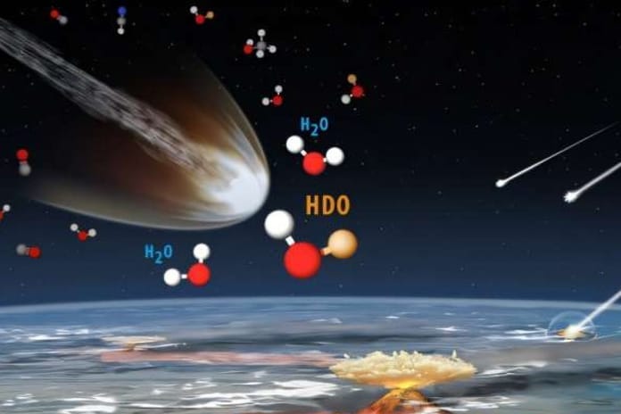 Dünyanın suyu kuyruklu yıldızlardan gelmiş olabilir