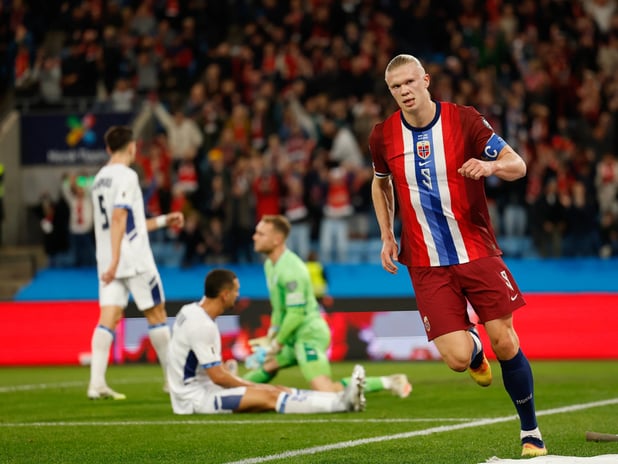 Norveç sahada parladı, tribünler vicdanları aydınlattı: İsrail'e karşı tarihi gece