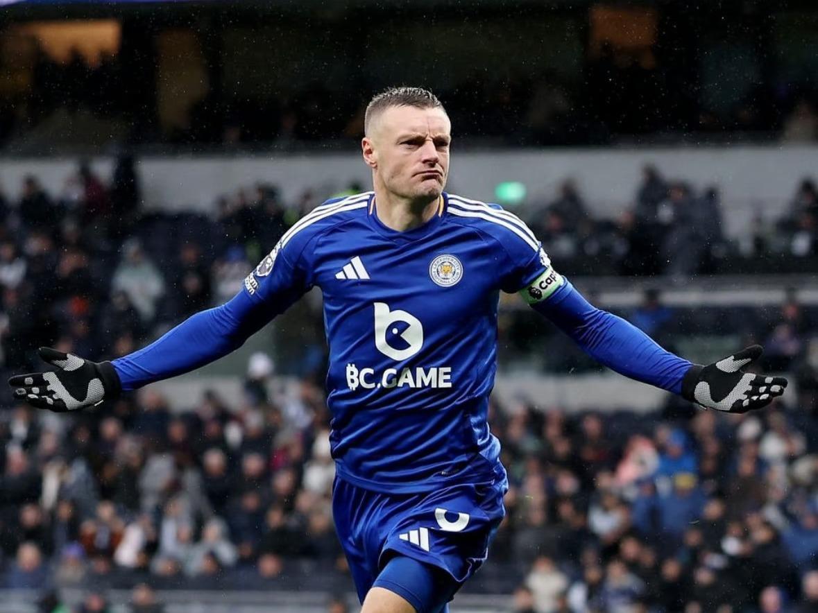 Jamie Vardy'den Leicester'a veda