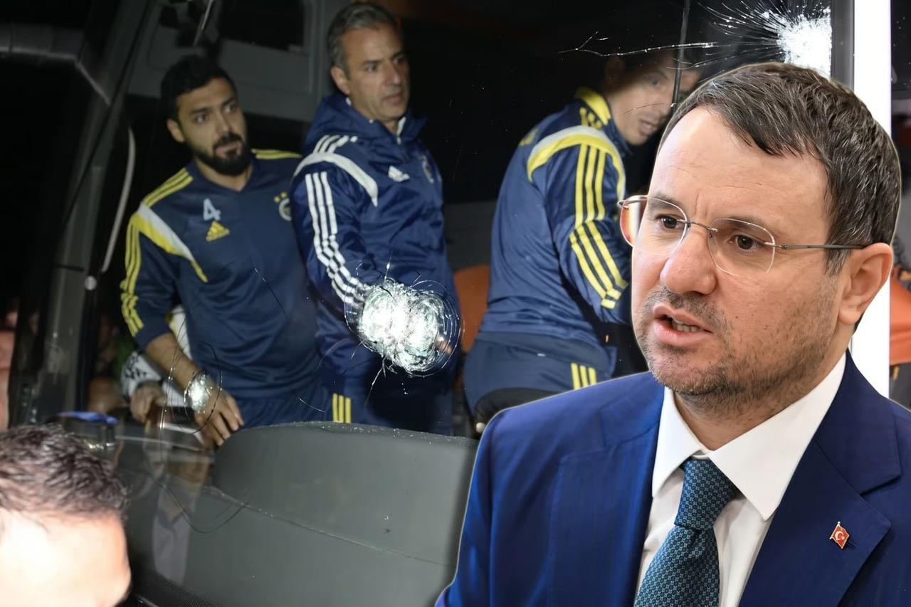 Bakan Gürlet talimatı verdi! Fenerbahçe kafilesine saldırı dosyası raftan iniyor 