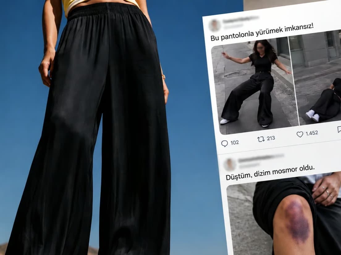 Inditex'in o pantolonu sosyal medyada gündem oldu!