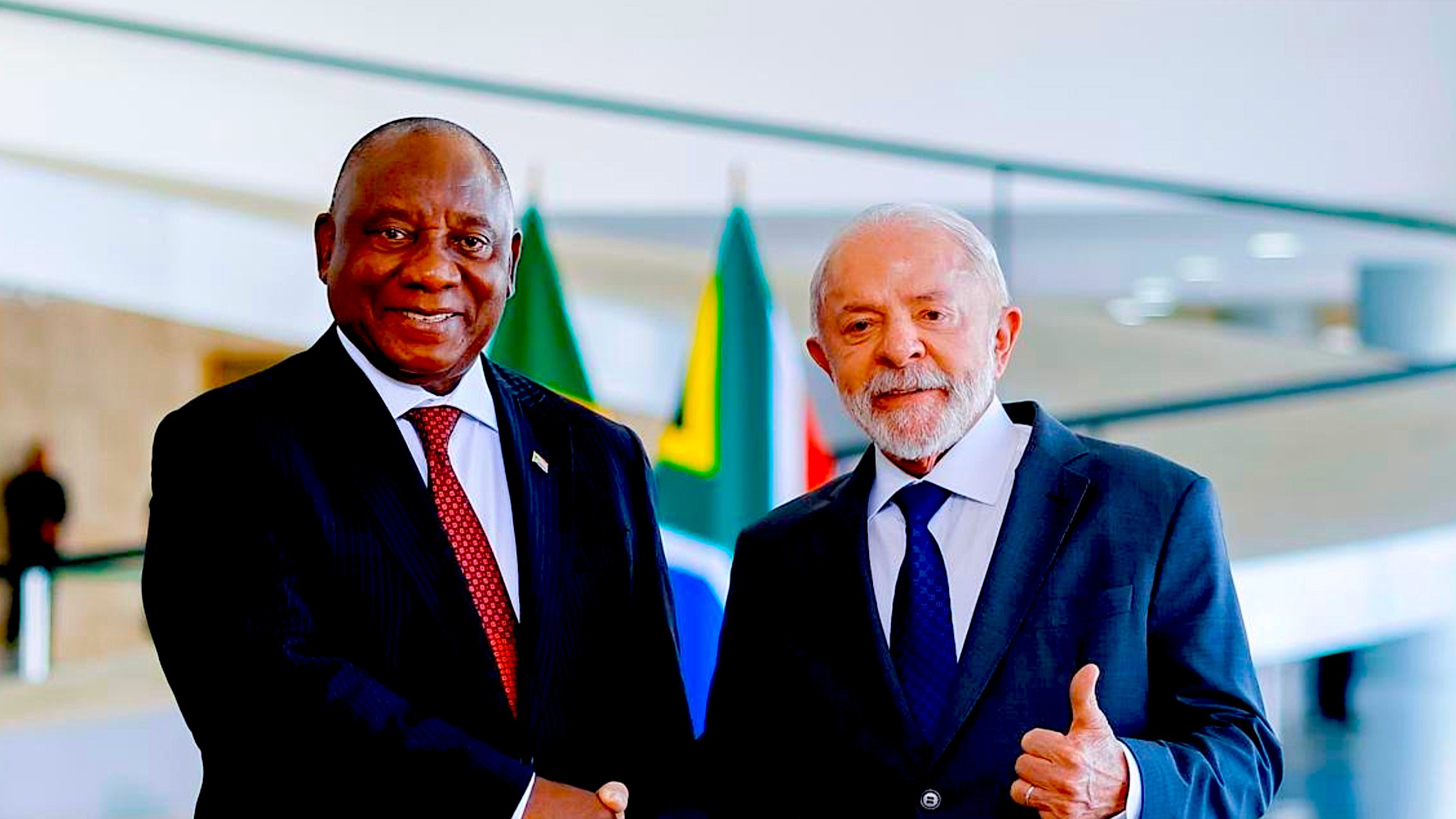 Brazil & South Africa Leaders Urge Middle East De-Escalation