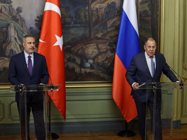 Dışişleri Bakanı Hakan Fidan ile Rus mevkidaşı Lavrov basın toplantısı düzenledi