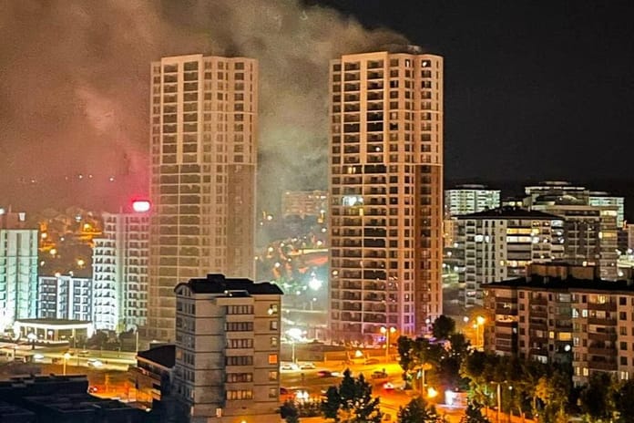 Ankara'da yanan 26 katlı bina mühürlenmiş olmasına rağmen kaçak devam etmiş