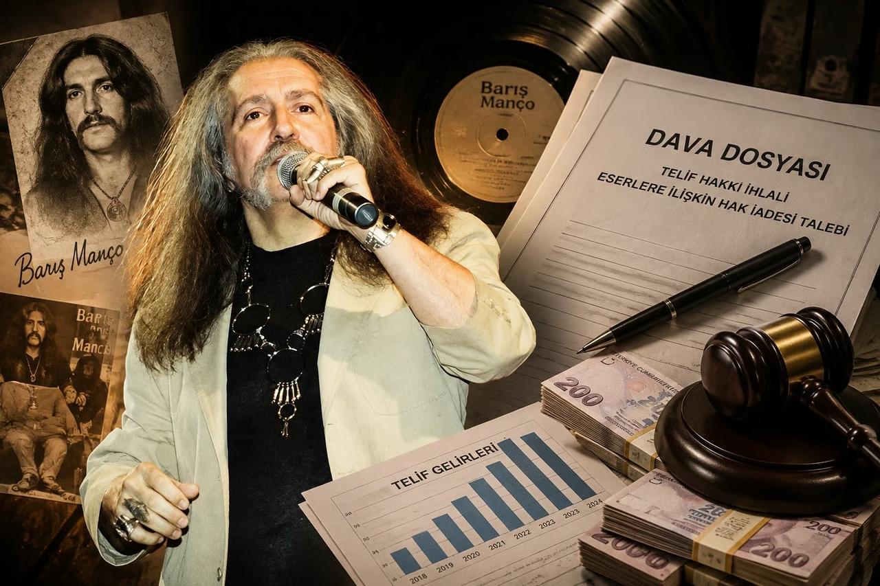 Telif kavgası büyüdü: Barış Manço'nun eserleri geri istendi!