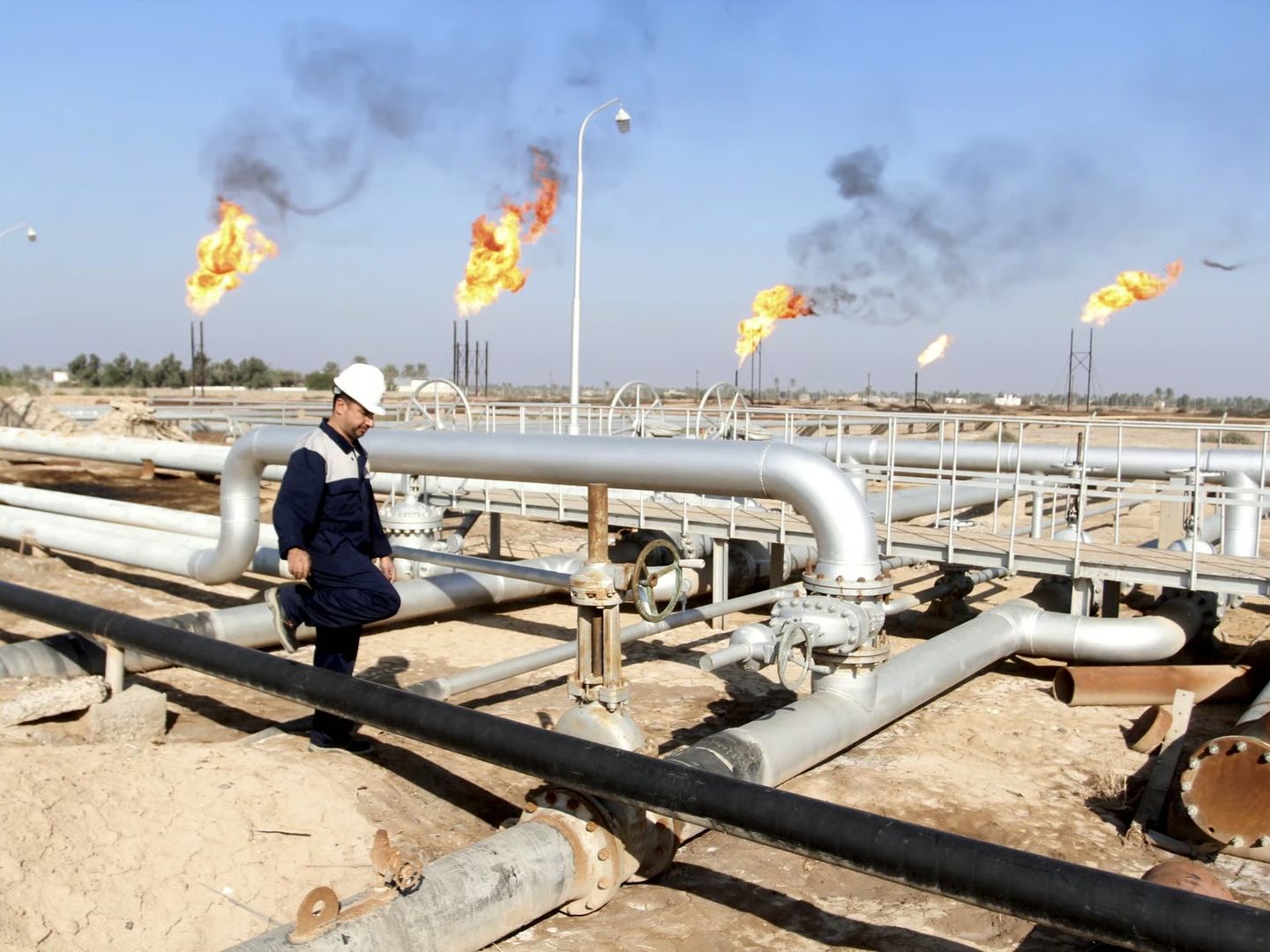 Irak'ta Hürmüz Boğazı krizine karşı gözler Kerkük-Ceyhan boru hattında