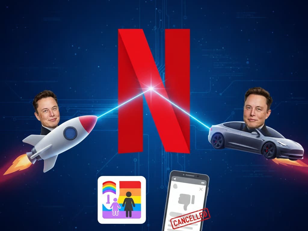 Musk’tan Netflix’e Tepki: Aboneliğini Sildi