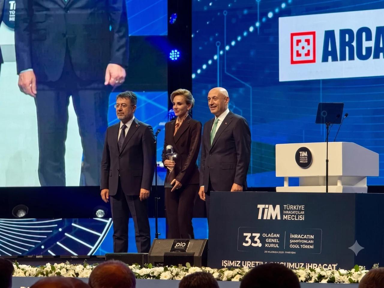 ARCA 2025 ihracat şampiyonu oldu!