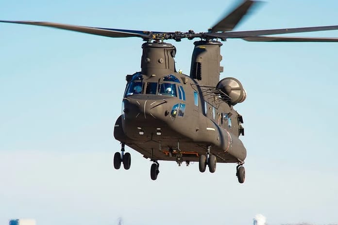 Boeing, Almanya’nın CH-47F Chinook Block II programı için ikinci sözleşmeyi kazandı
