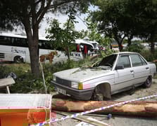 Çanakkale-Ezine karayolunda zincirleme kaza meydana geldi