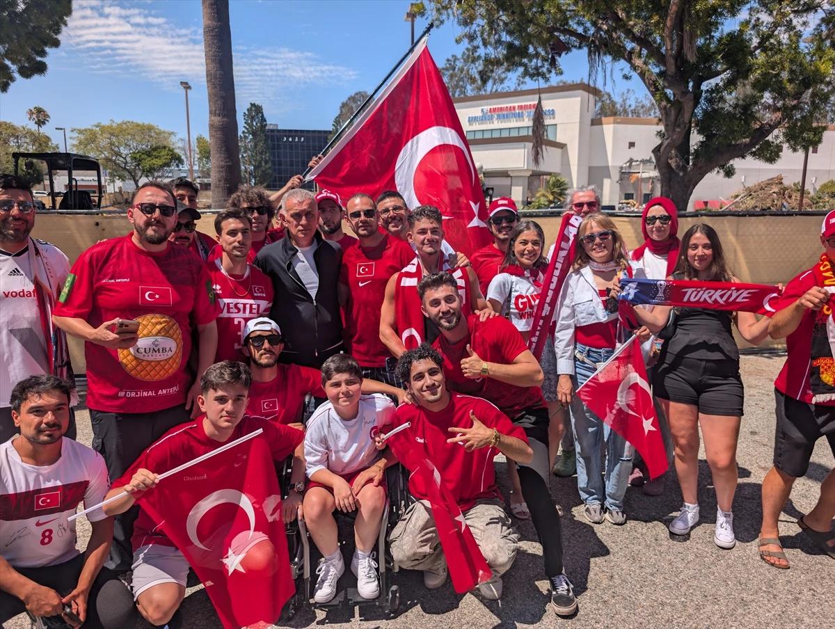 A Milli Takım ABD maçı için Los Angeles'ta: İlk antrenman gerçekleşti