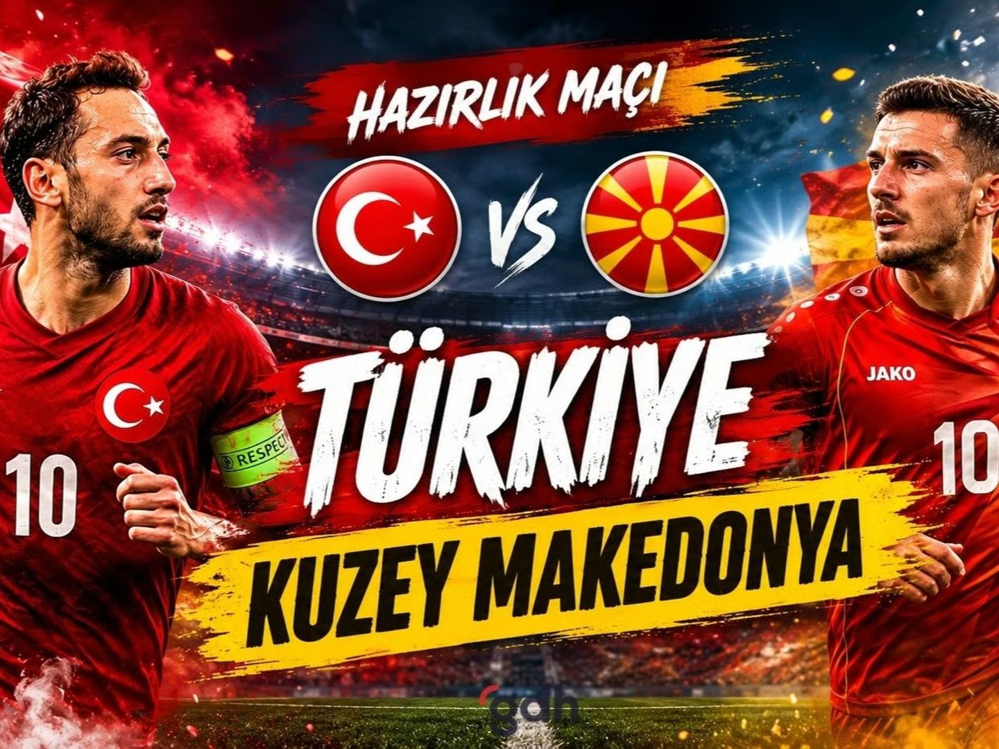 Türkiye Kuzey Makedonya milli maç ne zaman? Türkiye Kuzey Makedonya maçı hangi kanalda, saat kaçta?