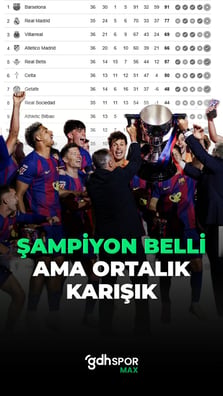 Şampiyon belli ama ortalık karışık: LaLiga