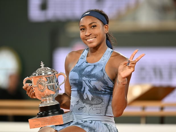 Fransa Açık tek kadınlar şampiyonu Coco Gauff, dünya 1 numarasını devirerek Roland Garros'ta ilk kez zafere ulaştı