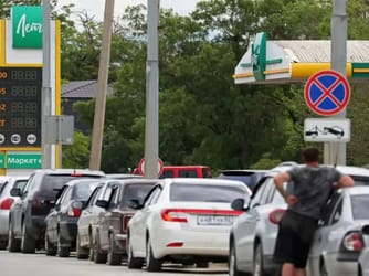 Ukraine Drone Attacks Push Russia into Fuel Crisis