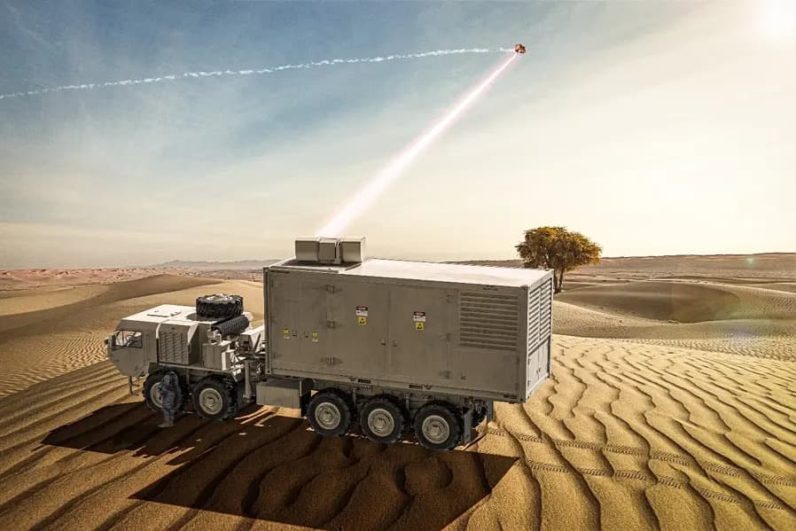 Lockheed Martin'ın 500 kW lazer silahı Altın Kubbe testini başarıyla geçti