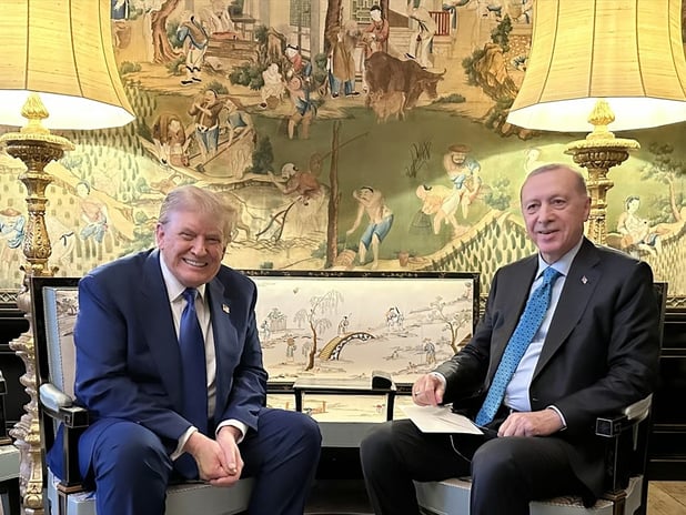 Cumhurbaşkanı Erdoğan ile Trump Hollanda'da görüştü