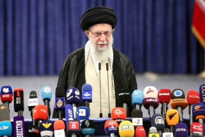 Khamenei Accuses U.S. Of Enabling Israeli Crimes