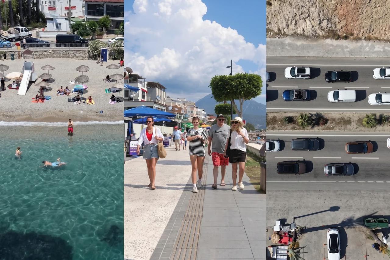 4 günde 40 bin araç! Bayram tatilinde plajlara akın