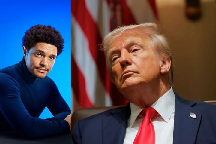 Trump Blasts Grammy Awards, Calls Trevor Noah "Talentless"