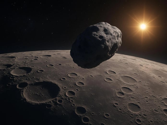 Afrika'da bulunan göktaşı Ay tarihini yeniden yazıyor