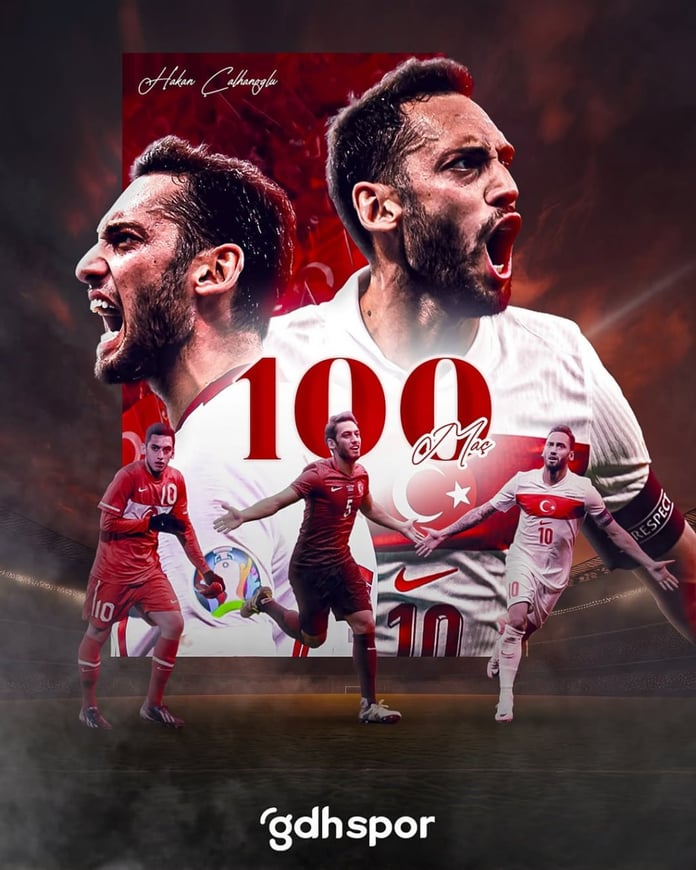 Kaptan Hakan Çalhanoğlu'ndan "dalya"