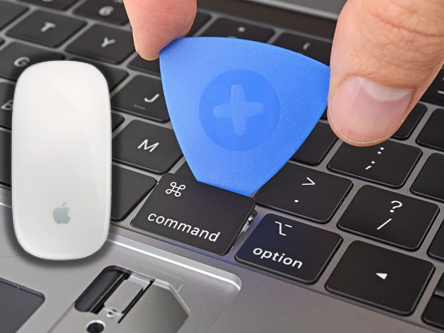 Apple, klavyedeki bir tuşu fareye dönüştürüyor