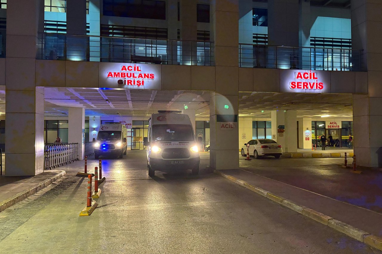 Edirne'de aile faciası