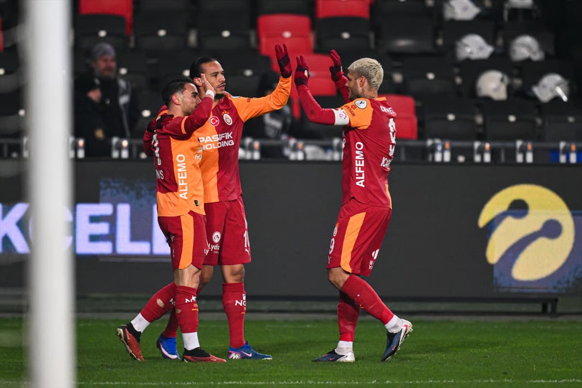 Galatasaray Gaziantep’te şov yaptı: Süper Kupa’da ilk finalist belli oldu