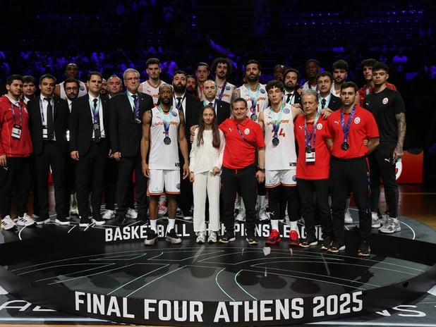 Galatasaray Erkek Basketbol Takımı'nın Basketbol Şampiyonlar Ligi'ndeki yolculuğu ikincilikle noktalandı