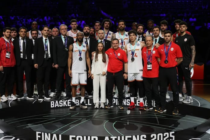Galatasaray Erkek Basketbol Takımı'nın Basketbol Şampiyonlar Ligi'ndeki yolculuğu ikincilikle noktalandı
