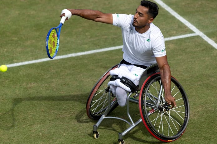 Milli para tenisçi Ahmet Kaplan, Wimbledon tekerlekli sandalye quad kategorisinde yarı finale yükseldi: Rakip dünya 1 numarası