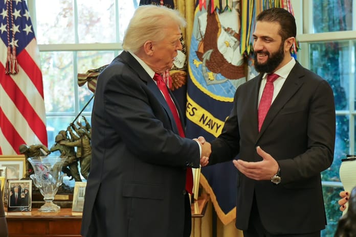 Middle East Monitor: Şaraa'nın Beyaz Saray hamlesi ve Suriye'nin geleceği