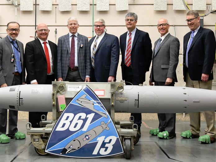 ABD, yeni nükleer bombayı envanterine ekledi